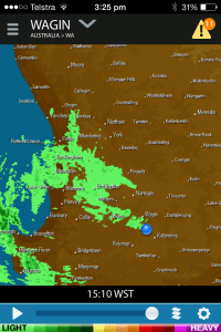 In the end there wasn't much of a storm to worry about