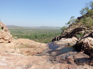 Gunlom - a swimming hole with a view